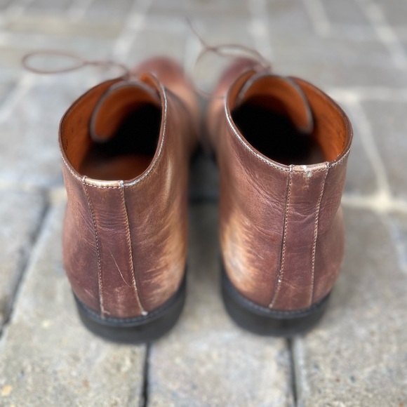 Men’s Santoni Italian Ankle Boot Size 46/ UK 11 - Picture 4 of 4